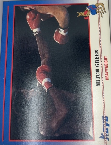 1991 Kayo #205 Mitch Green — front
