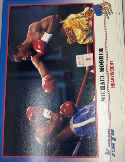 1991 Kayo Boxing #207 Michael Moorer — front