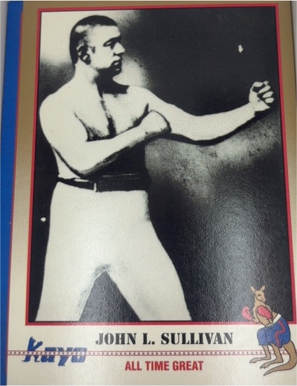 1991 Kayo #208 John L. Sullivan — front