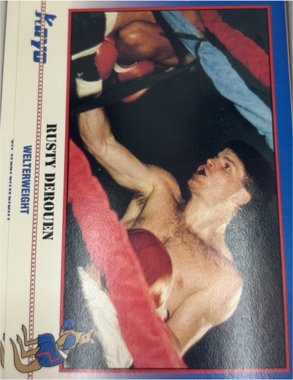 1991 Kayo #217 Rusty DeRouen — front