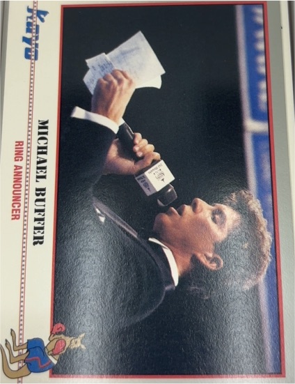 1991 Kayo #139 Michael Buffer — front