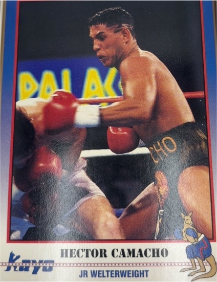 1991 Kayo #040 Hector Camacho — front