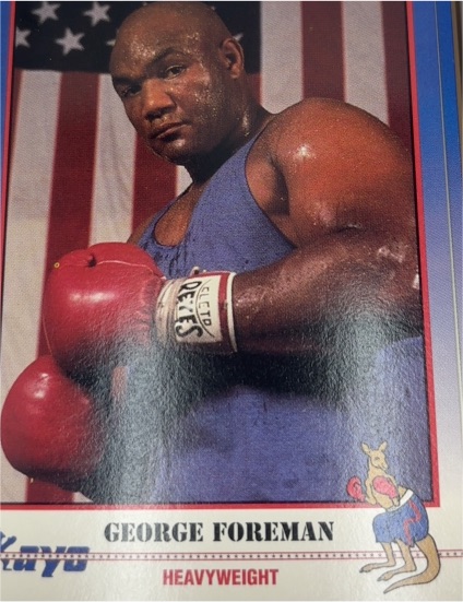 1991 Kayo #099 George Foreman — front