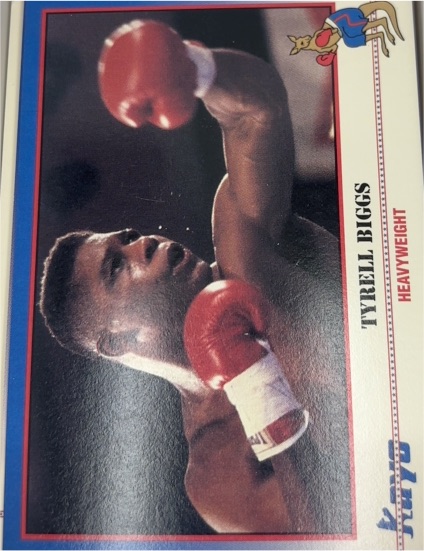 1991 Kayo #84 Tyrell Biggs — front