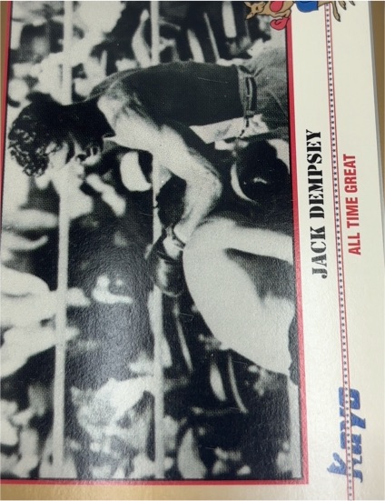 1991 Kayo #125 Jack Dempsey — front