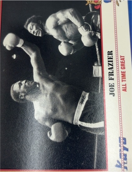 1991 Kayo #248 Joe Frazier — front