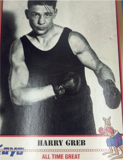 1991 Kayo #098 Harry Greb — front