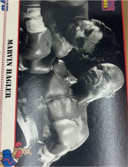 1991 Kayo Boxing #unknown Marvin Hagler — front