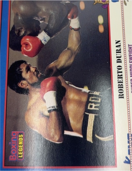 1991 Kayo #82 Roberto Duran — front