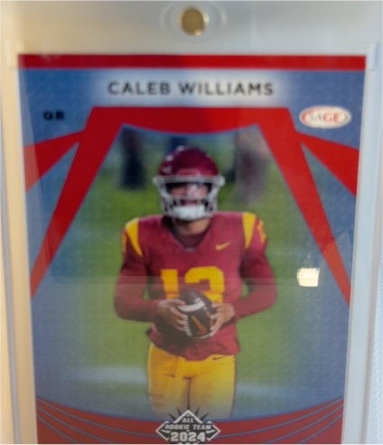 2024 SAGE HIT #107 Caleb Williams — front
