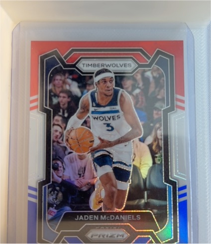 2023-24 Panini Prizm #238 Jaden McDaniels — front