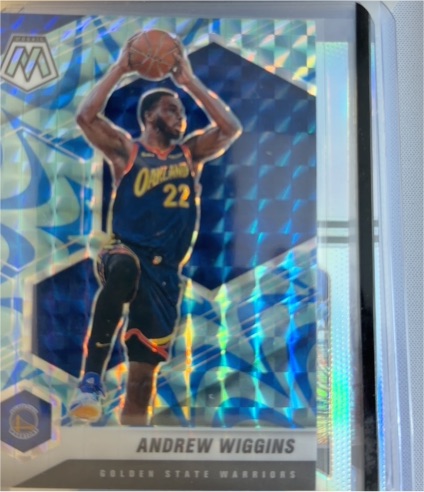 2023-24 Panini Mosaic #22 Andrew Wiggins — front
