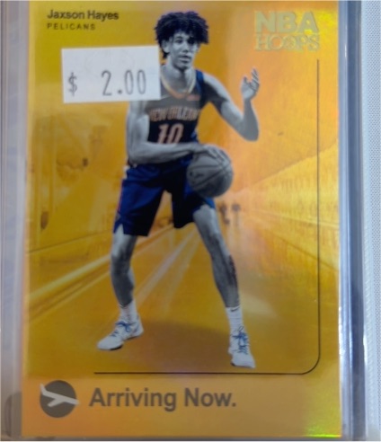 2019-20 Panini NBA Hoops #8 Jaxson Hayes — front