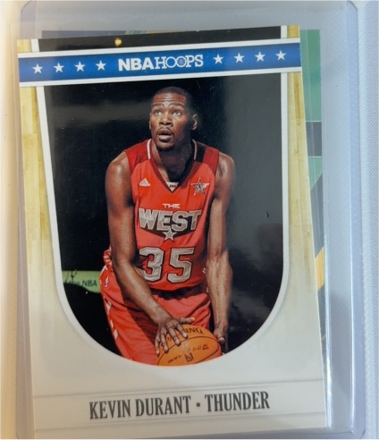 2011-12 Panini NBA Hoops #262 Kevin Durant Oklahoma City Thunder — front