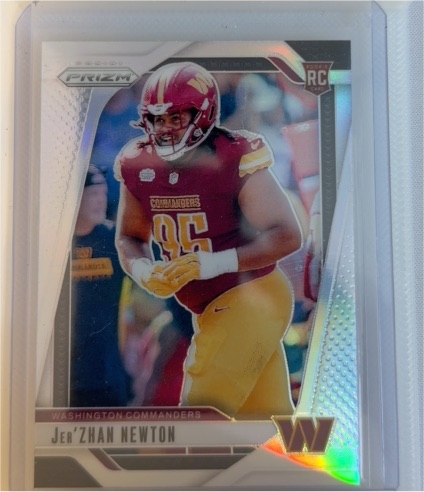 2024 Panini Prizm #351 Jer'Zhan Newton — front