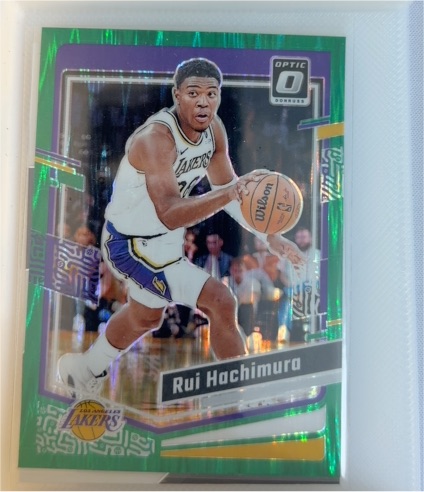 2023-24 Donruss Optic #162 Rui Hachimura — front