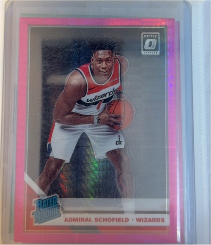 2019-20 Donruss Optic #187 Admiral Schofield — front