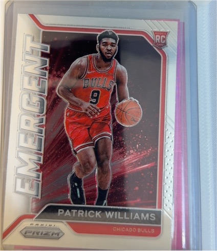 2020-21 Panini Prizm #5 Patrick Williams Emergent Rookie — front