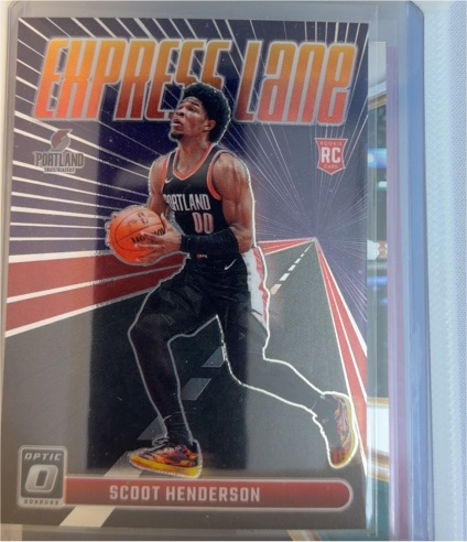 2023-24 Panini Donruss Optic #14 Scoot Henderson Express Lane RC — front