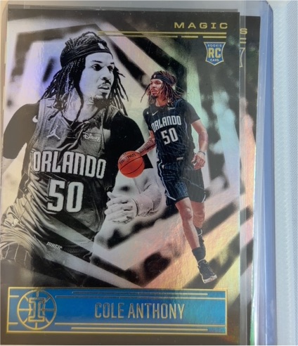 2020-21 Panini Illusions #156 Cole Anthony — front