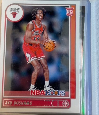 2021-22 Panini NBA Hoops #240 Ayo Dosunmu — front