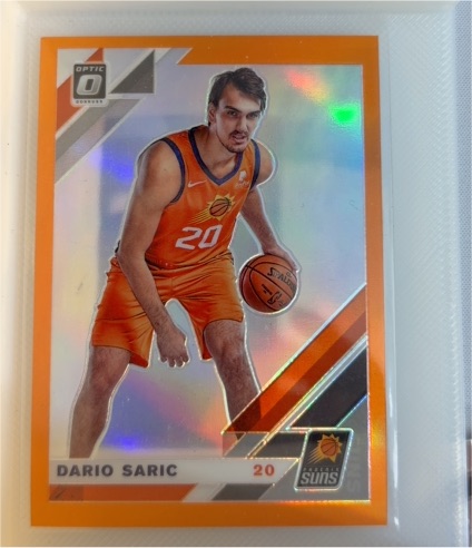 2019-20 Donruss Optic #135 Dario Saric — front