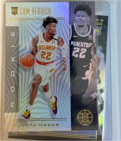 2019-20 Panini Illusions #193 Cam Reddish — front