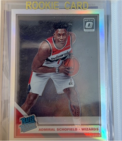 2019-20 Donruss Optic #187 Admiral Schofield — front