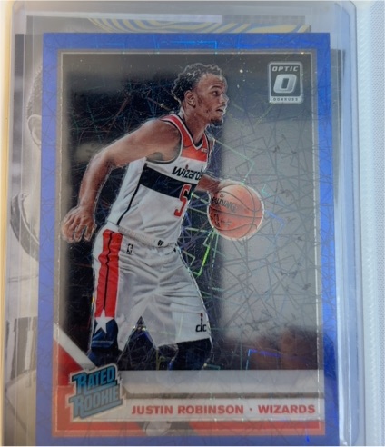 2019-20 Donruss Optic #174 Justin Robinson — front