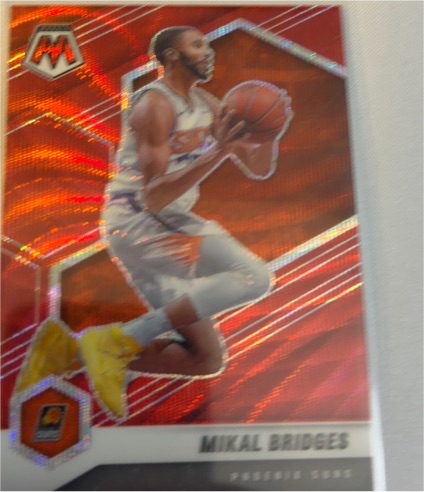 2020-21 Panini Mosaic #174 Mikal Bridges — front