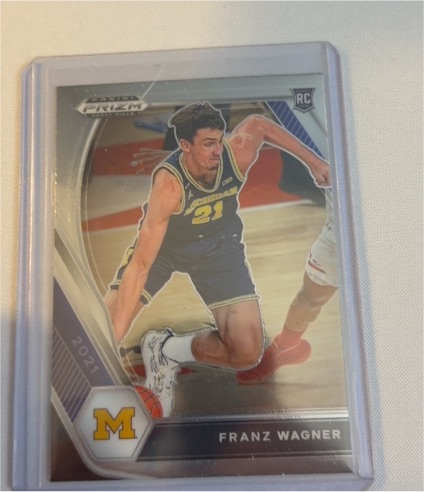 2021-22 Panini Prizm Draft Picks #9 Franz Wagner — front