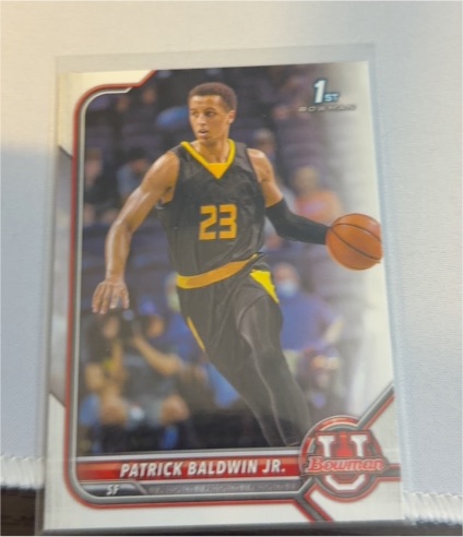 2021-22 Bowman University #26 Patrick Baldwin Jr. — front