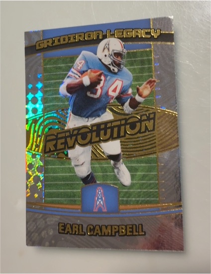 2025 Panini Revolution #2 Earl Campbell Gridiron Legacy — front