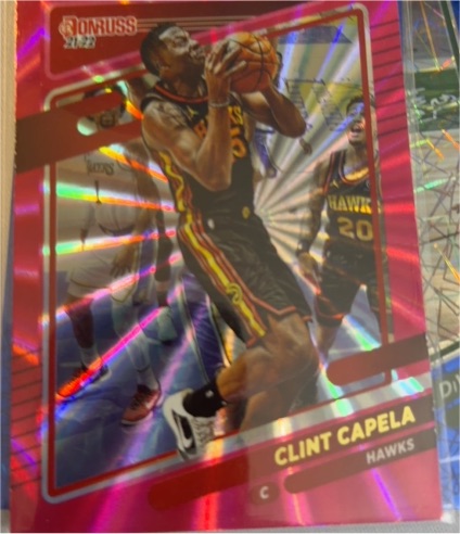 2021-22 Panini Donruss #33 Clint Capela — front