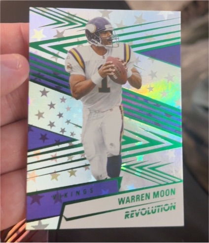 2025 Panini Revolution Warren Moon — front