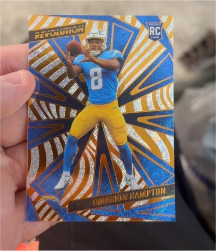 2025 Panini Revolution #233 Omarion Hampton — front