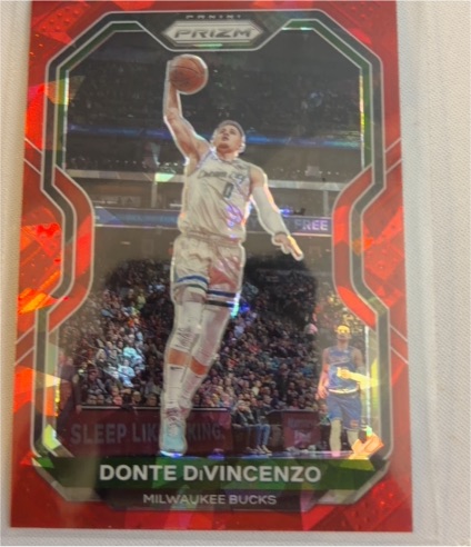 2020-21 Panini Prizm #50 Donte DiVincenzo — front