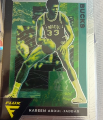 2020-21 Panini Flux #194 Kareem Abdul-Jabbar Milwaukee Bucks — front