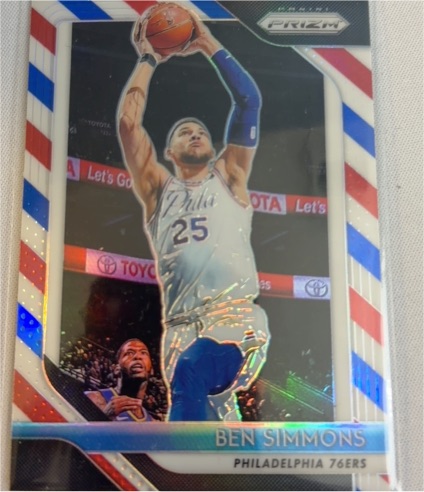 2018-19 Panini Prizm #219 Ben Simmons — front