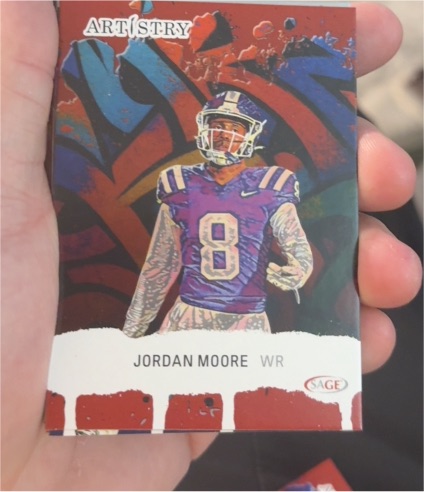 2025 Sage Artistry #79 Jordan Moore — front