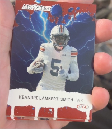 2025 Sage Artistry #62 Keandre Lambert-Smith — front