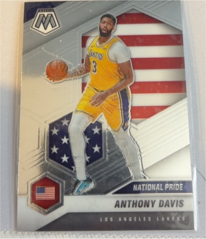 2020-21 Panini Mosaic #250 Anthony Davis — front