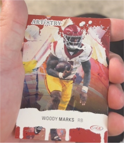 2025 Sage Artistry #24 Woody Marks — front