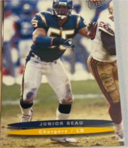 2003 Fleer Ultra #43 Junior Seau — front
