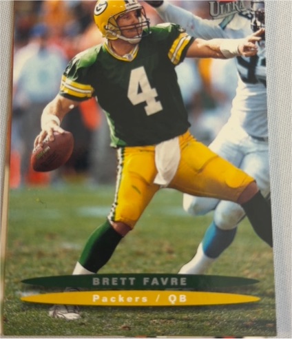 2003 Fleer Ultra #9 Brett Favre — front