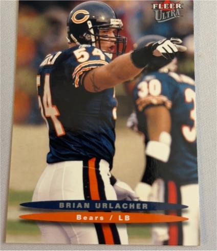 2003 Fleer Ultra #75 Brian Urlacher — front