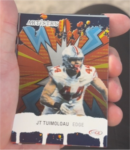 2025 SAGE Artistry #61 JT Tuimoloau — front