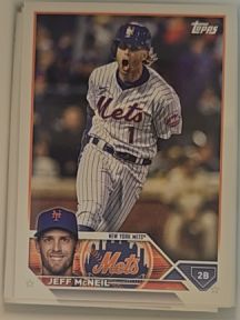 2023 Topps #426 Jeff McNeil New York Mets — front