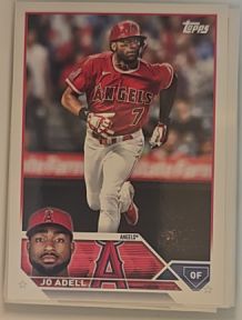 2023 Topps #566 Jo Adell Los Angeles Angels — front