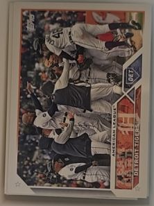 2023 Topps #555 Detroit Tigers — front
